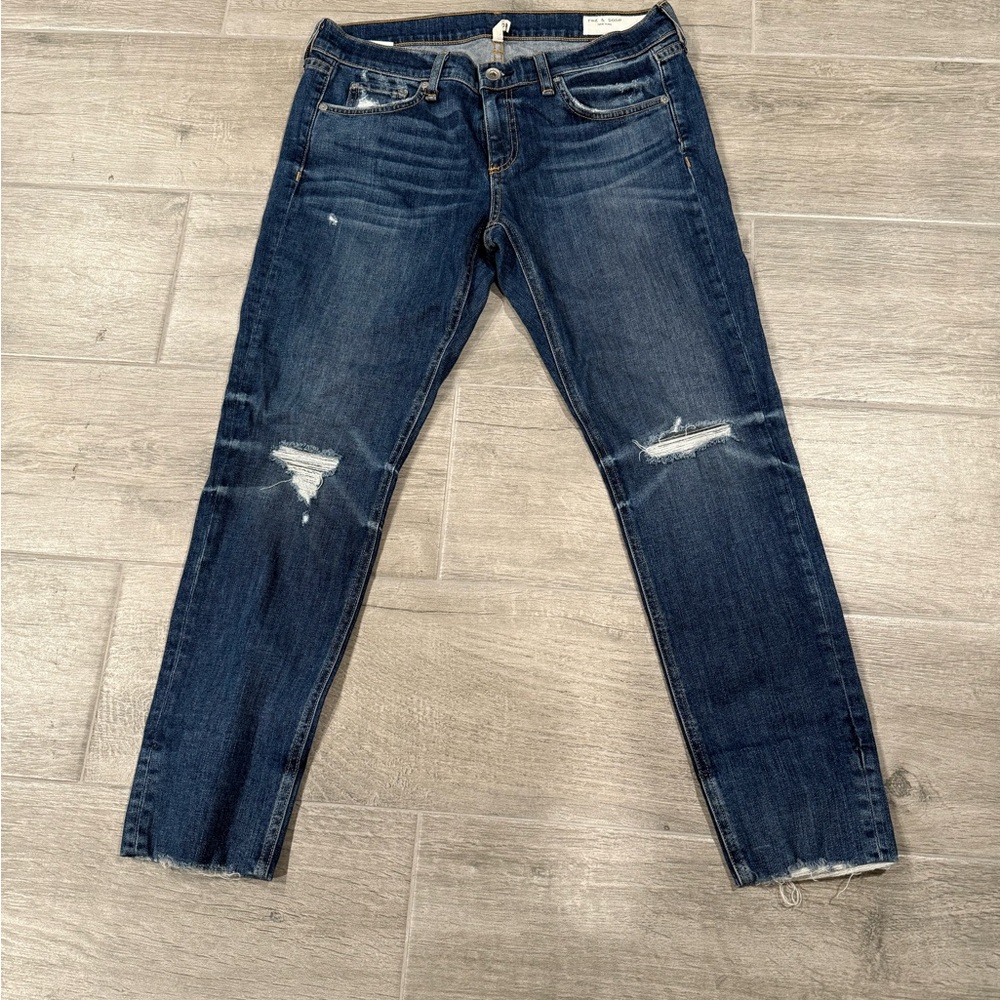 Rag and Bone New York Dre Capri Jeans Size 28 Color DEVILLE